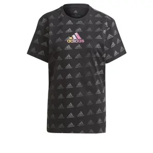 Camiseta de mujer adidas Gradient Logo Boyfriend image-0