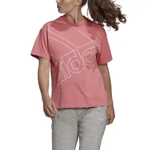 Dames-T-shirt adidas Giant Logo image-2