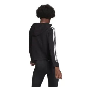 Kurzes Kapuzensweatshirt für Frauen adidas Essentials 3-Bandes image-4