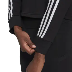 Kurzes Kapuzensweatshirt für Frauen adidas Essentials 3-Bandes image-5