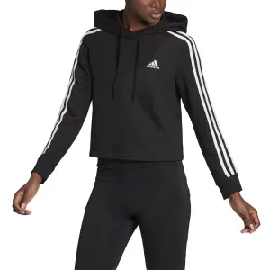 Kurzes Kapuzensweatshirt für Frauen adidas Essentials 3-Bandes image-1