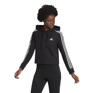 Kurzes Kapuzensweatshirt für Frauen adidas Essentials 3-Bandes image-2