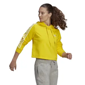 Felpa corta con cappuccio da donna adidas Essentials 3-Bandes image-1