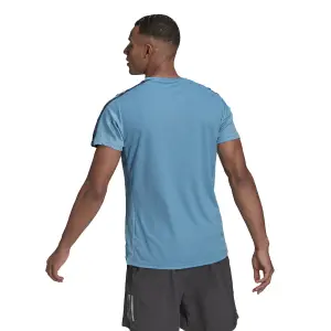 Camiseta adidas Own The Run 3-Bandes Running image-2