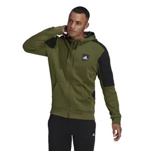 Sudadera con capucha adidas Must Haves Full-Zip Stadium image-1