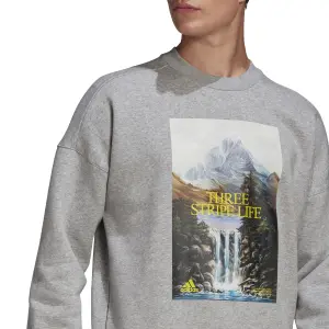 Felpa adidas Sportswear Mountain Graphic image-6