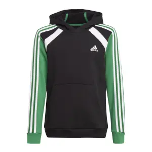 Sudadera con capucha para niños adidas Comfort Colorblock image-4