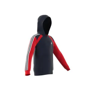 Sudadera con capucha para niños adidas Comfort Colorblock image-5