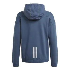 Felpa con cappuccio per bambini con zip adidas Comfort image-1
