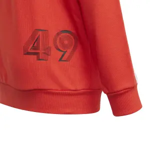 Felpa con cappuccio per bambini adidas Comfort Colorblock image-2