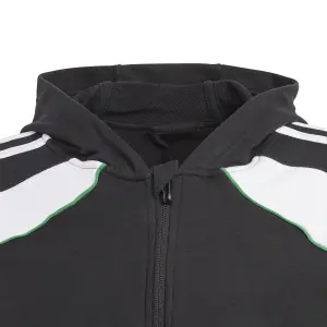 Felpa con cappuccio per bambini con zip adidas Bold image-2