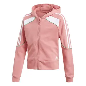 Sweatshirt med lynlås og hætte til børn adidas Bold image-0