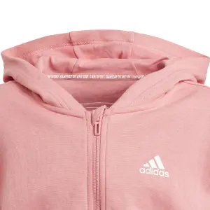 Felpa con cappuccio per bambini con zip adidas 3-Bandes image-3