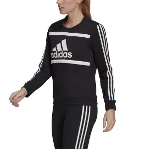 Felpa da donna adidas Essentials Logo Colorblock Fleece image-4