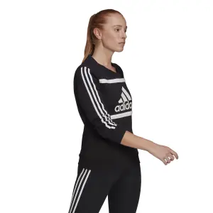 Felpa da donna adidas Essentials Logo Colorblock Fleece image-2