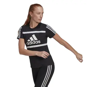 Camiseta de mujer adidas Essentials Logo Colorblock Cotton image-2