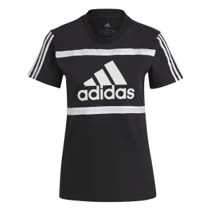 Camiseta de mujer adidas Essentials Logo Colorblock Cotton image-1