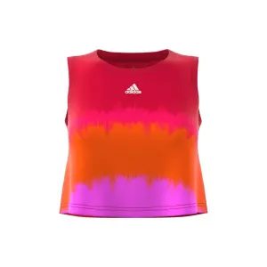 Maillot corto de mujer adidas Farm Tie-Dye Imprimé Aeroready image-4