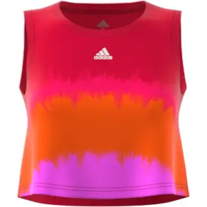Maillot corto de mujer adidas Farm Tie-Dye Imprimé Aeroready image-3