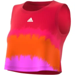 Maillot corto de mujer adidas Farm Tie-Dye Imprimé Aeroready image-2