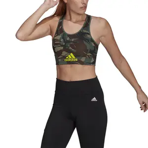 Sujetador de mujer adidas Aeroready Designed 2 Move Camouflage-Imprimé image-4