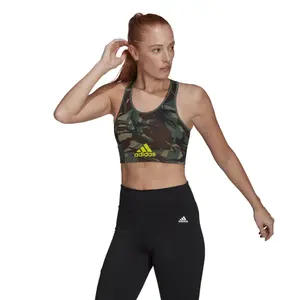 Sujetador de mujer adidas Aeroready Designed 2 Move Camouflage-Imprimé image-2