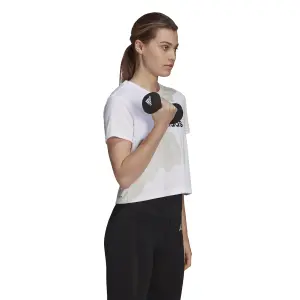 Camiseta corta de mujer adidas Aeroready Designed 2 Move Logo Sport image-0