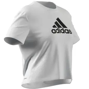 Camiseta corta de mujer adidas Aeroready Designed 2 Move Logo Sport image-5