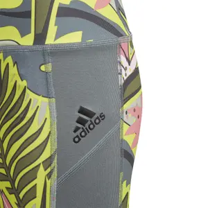 Polainas para niños adidas Aeroready Allover Print image-4