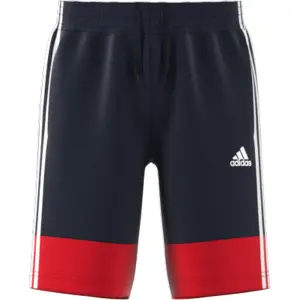 Pantalones cortos para niños adidas 3-Bandes Aeroready Primeblue image-3