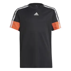 Camiseta para niños adidas 3-Bandes Aeroready Primeblue image-1