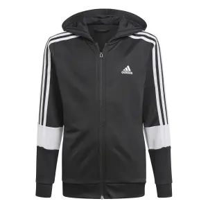 Sudadera con capucha para niños adidas 3-Bandes Aeroready Primeblue image-6
