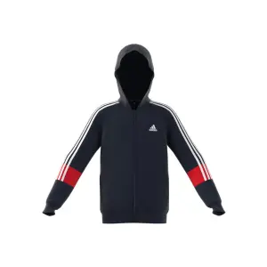 Sudadera con capucha para niños adidas 3-Bandes Aeroready Primeblue image-1