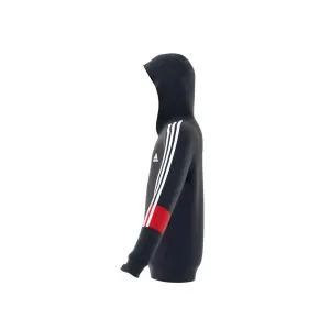 Sudadera con capucha para niños adidas 3-Bandes Aeroready Primeblue image-2