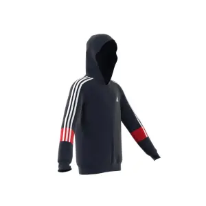 Sudadera con capucha para niños adidas 3-Bandes Aeroready Primeblue image-5