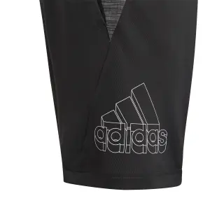 Short enfant adidas Aeroready Heather image-3