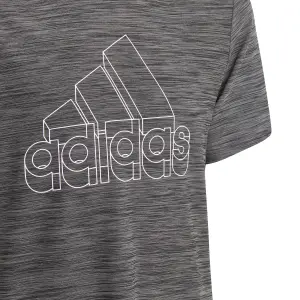 Maglietta per bambini adidas Aeroready Heather image-1