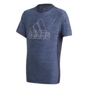 Camiseta para niños adidas Aeroready Heather image-6