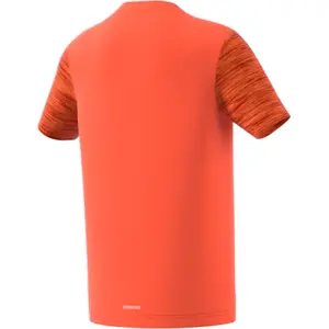 Camiseta para niños adidas Aeroready Heather image-3