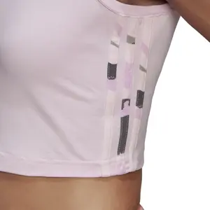 Short tank top for women adidas Essentials Camouflage 3-Bandes image-6
