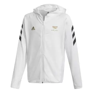 Dětská mikina s kapucí a zipem adidas Salah Football-Inspired image-1