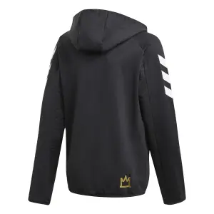 Children's hooded sweatshirt with zip adidas Salah Football-Inspired image-1