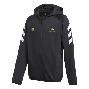 Children's hooded sweatshirt with zip adidas Salah Football-Inspired image-0