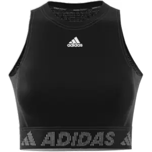 Camiseta de tirantes para mujer adidas Techfit Crop image-5