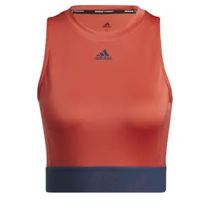 Camiseta de tirantes para mujer adidas Techfit Crop image-0
