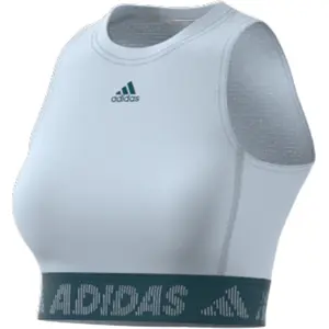 Camiseta de tirantes para mujer adidas Techfit Crop image-3
