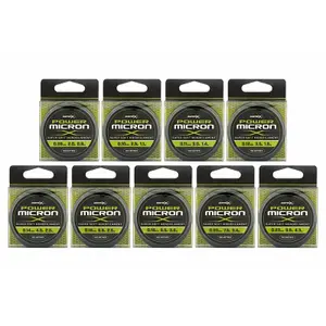 Linha de monofilamento de microns de potência x Matrix 100m