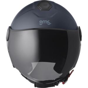 Slightly tinted jet motorcycle helmet visor GMS Gelato image-1