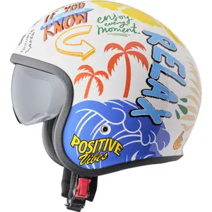 Casco da moto jet GMS Ride & Surf image-1