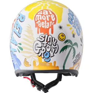 Casco da moto jet GMS Ride & Surf image-4